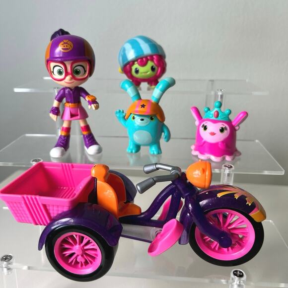 Abby Hatcher Other - 2019 Rare Nickelodeon Abby Hatcher Adventure Bike Complete Set (Discontinued)